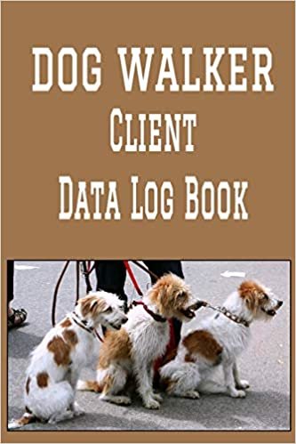 okumak Dog Walker Client Data Log Book: 6” x 9” Dog Walking Tracking Address &amp; Appointment Book with A to Z Alphabetic Tabs to Record Personal Customer Information (157 Pages)