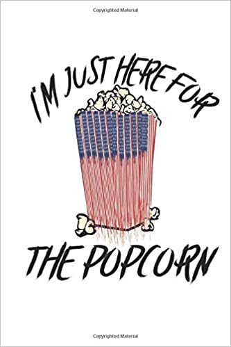 okumak I&#39;m Just Here For The Popcorn: Cinema Popcorn Eater Dot Grid Notebook 6x9 Inches - 312 dotted pages for notes, drawings, formulas | Organizer writing book planner diary