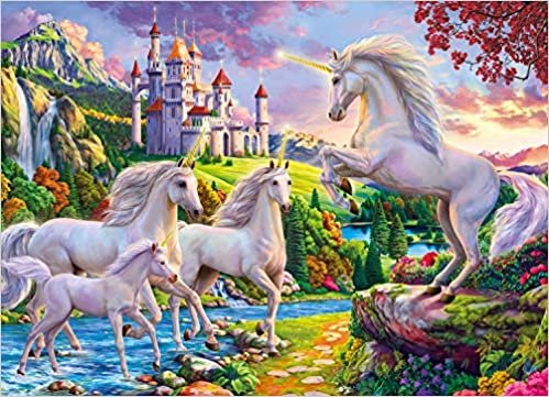 okumak Unicorn Castle Puzzle: 1000 Piece