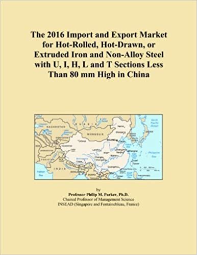 okumak The 2016 Import and Export Market for Hot-Rolled, Hot-Drawn, or Extruded Iron and Non-Alloy Steel with U, I, H, L and T Sections Less Than 80 mm High in China