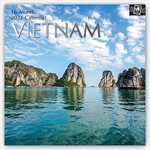 okumak Vietnam 2021 - 16-Monatskalender: Original The Gifted Stationery Co. Ltd [Mehrsprachig] [Kalender] (Wall-Kalender)