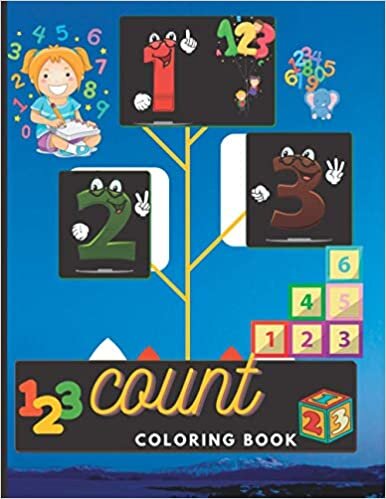okumak count C O L O R I N G B O O K: Big Activity Workbook for Toddlers &amp; Kids , Fun with Numbers, Shapes, Colors,
