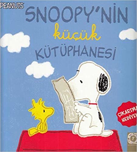 okumak Peanuts Snoopy&#39;nin Küçük Kütüphanesi: Çıkartma Hediyeli