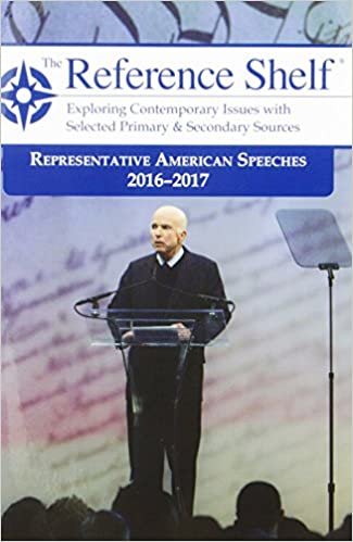 okumak Reference Shelf: Representative American Speeches, 2016-2017