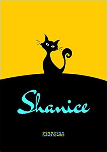 okumak Shanice - Carnet de notes: Cahier A5 avec prénom personnalisé Shanice | Cadeau d&#39;anniversaire pour f, maman, sœur | Couverture : chat | 120 pages lignée, Petit Format A5 (14.8 x 21 cm)