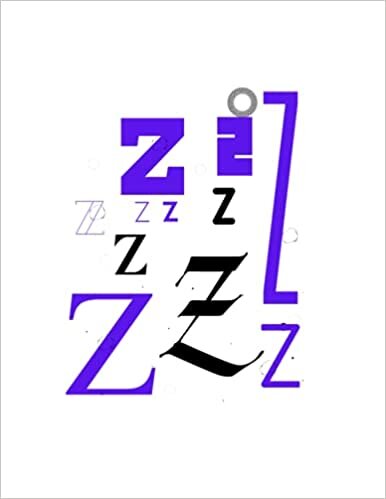 okumak Z: Initial Z Letter Notebook for Boys and Girls, Black &amp; violet Unique Design (8.5 x 11)