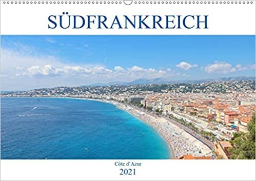 okumak Südfrankreich - Côte d&#39;Azur (Wandkalender 2021 DIN A2 quer): Der Kalender nimmt Sie mit in das mediterrane Südfrankreich, die Côte d&#39;Azur. (Monatskalender, 14 Seiten )