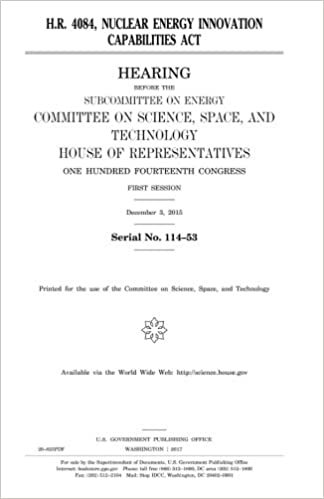 okumak H.R. 4084, Nuclear Energy Innovation Capabilities Act