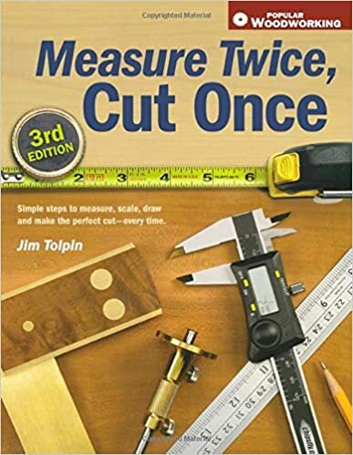 okumak Measure Twice, Cut Once: Simple Steps to Measure, Scale, Draw and Make the Perfect Cut-Every Time. (Popular Woodworking)