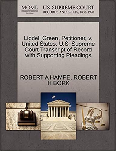 okumak Liddell Green, Petitioner, v. United States. U.S. Supreme Court Transcript of Record with Supporting Pleadings