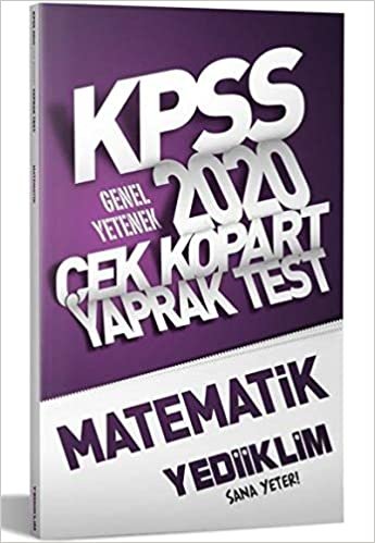 okumak Yediiklim KPSS Genel Kültür Matematik Çek Kopart Yaprak Test-YENİ