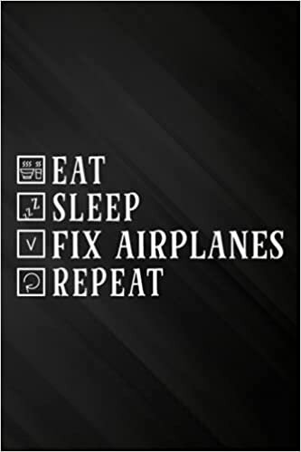 okumak Eat Sleep Fix Airplanes Repeat Aircraft Mechanic Good For Men Nice Password book: Personal internet address and password logbook,Internet Website ... Password Organizer Journal Notebook