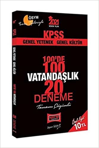 okumak Yargı 2021 KPSS Türkçe 100de 100 Tamamı Çözümlü 20 Deneme