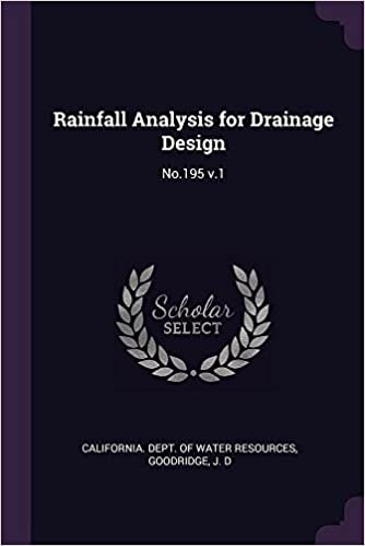 okumak Rainfall Analysis for Drainage Design: No.195 v.1