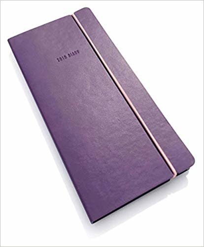 okumak Fashion Diary Purple Soft Touch Slim D 2019