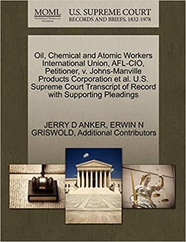 okumak Oil, Chemical and Atomic Workers International Union, AFL-CIO, Petitioner, v. Johns-Manville Products Corporation et al. U.S. Supreme Court Transcript of Record with Supporting Pleadings