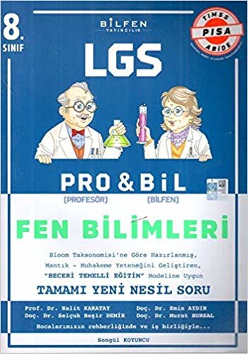 okumak Bilfen Yayıncılık 8. Sınıf LGS Fen Bilimleri Probil Soru Bankası