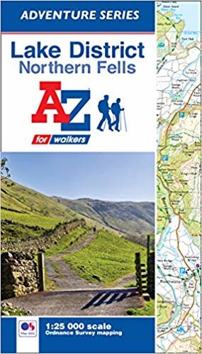 okumak Lake District (Northern Fells) Adventure Atlas