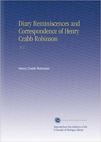 okumak Diary Reminiscences and Correspondence of Henry Crabb Robinson: . V. 2