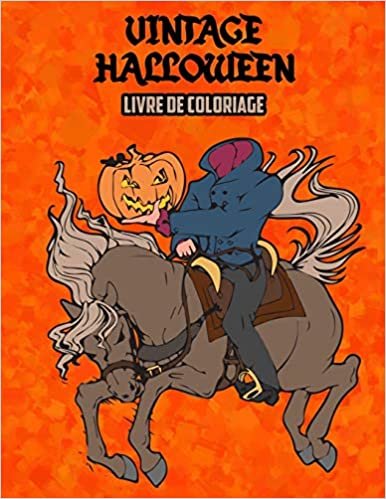 okumak Vintage Halloween Livre de Coloriage