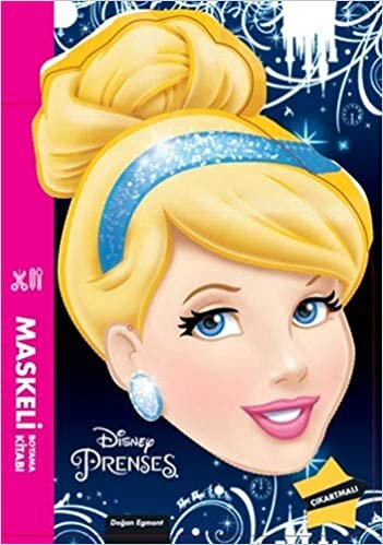 okumak Disney Prenses - Maskeli Boyama Kitabı: Çıkartmalı