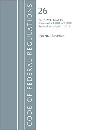 okumak Code of Federal Regulations, Title 26 Internal Revenue 1.1401-1.1550, Revised as of April 1, 2018