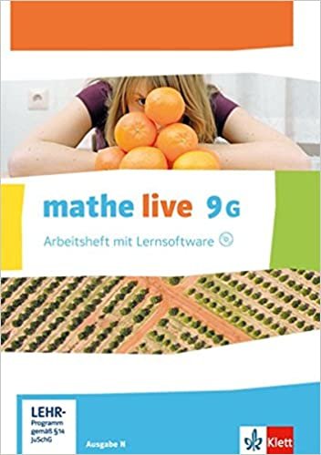 okumak mathe live. Arbeitsheft mit Lösungsheft und Lernsoftware 9 G-Kurs. Ausgabe N, W und S ab 2014