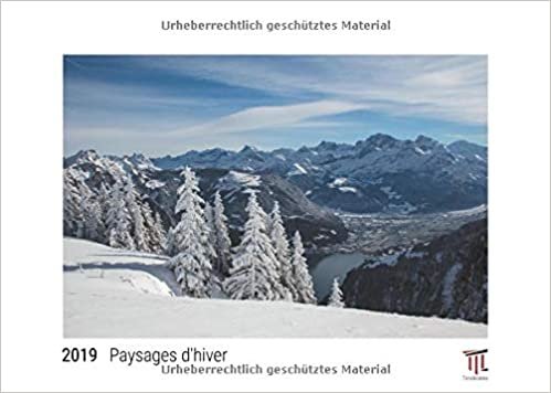 okumak paysages d hiver 2019 edition blanche calendrier mural timokrates calendrier pho