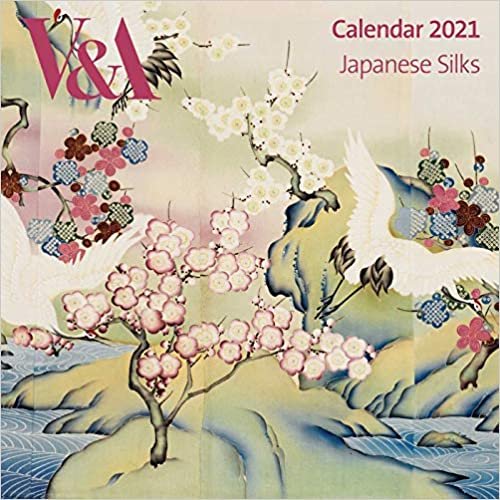 okumak V&amp;a - Japanese Silks 2021 Calendar (Wall Calendar)