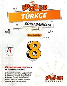 okumak Spoiler Yayınları 8. Sınıf LGS Türkçe Soru Bankası