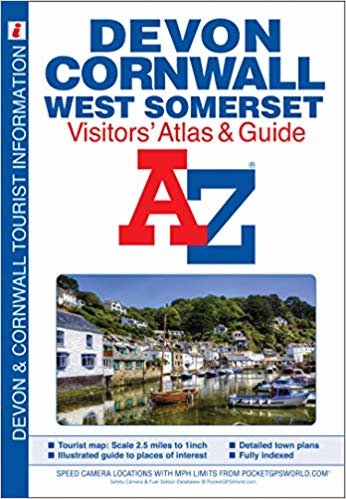 okumak Devon, Cornwall &amp; West Somerset Visitors Atlas (A-Z Street Maps &amp; Atlases)