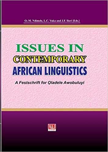 okumak Issues in Contemporary African Linguistics: A Festschrift for Oladele Awobuluyi