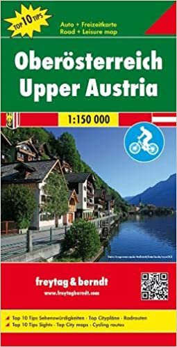 okumak Upper Austria T10  f&amp;b (+r): Toeristische wegenkaart 1:150 000 (TOP 10 - 1/150.000)