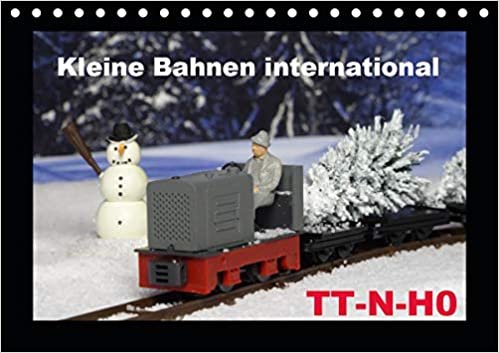 okumak Kleine Bahnen international, TT-N-H0 (Tischkalender 2021 DIN A5 quer): Internationale Modellbahnen in verschiedenen Baugrößen (Monatskalender, 14 Seiten )