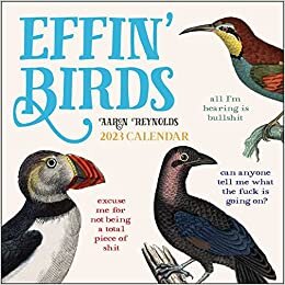 Effin' Birds 2023 Wall Calendar