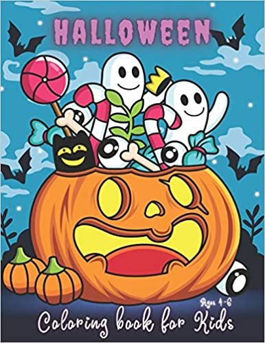 okumak Halloween Coloring Books for Kids Ages 4-6: Black Cat, Funny Halloween Coloring Book for Toddlers and Kids, Bulk Size, Large Size, Book for Grown Up, ... Notebook Gift Ideas for Boys and Girls