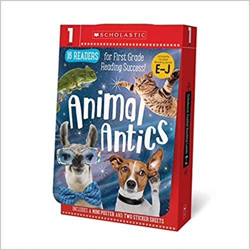 okumak Grade 1 E-J Reader Box Set - Awesome Animals (Scholastic Early Learners)
