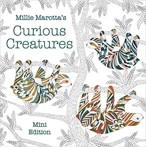 okumak Millie Marotta&#39;s Curious Creatures: Mini Edition (Millie Marotta Adult Coloring Book)