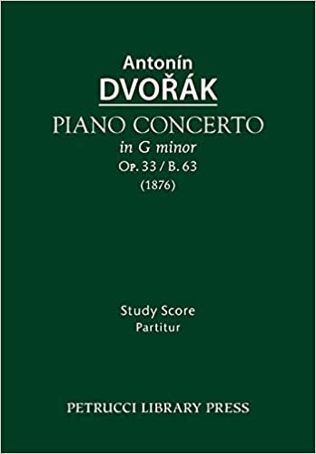 okumak Piano Concerto, Op.33 / B.63: Study score