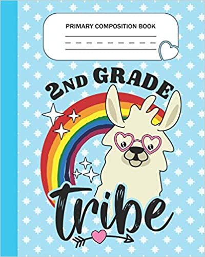 okumak Primary Composition Book - 2nd Grade Tribe: Second Grade Level K-2 Learn To Draw and Write Journal With Drawing Space for Creative Pictures and Dotted ... Handwriting Practice Notebook - Llama Lovers