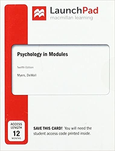 okumak LaunchPad for Psychology in Modules (12 Month Access Card)