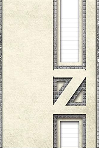 okumak Letter Z: Personalized Design Notebook: 120 pages