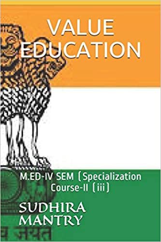 okumak VALUE EDUCATION: M.ED-IV SEM (Specialization Course-II (iii) (01, Band 1)