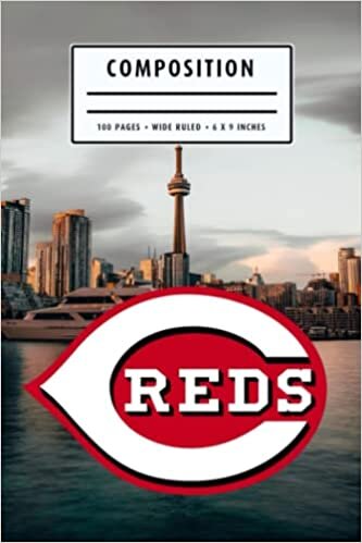 Composition : Cincinnati Reds Notebook- To My Baseball Son , To My Baseball Dad - Baseball Notebook #6