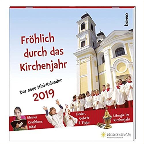 Fröhlich durch das Kirchenjahr 2019: Der neue Mini-Wandkalender
