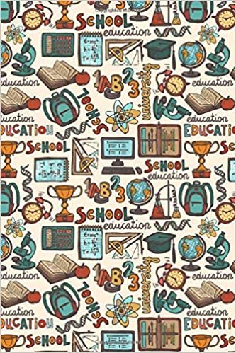 School Education: 6x9 Lined Writing Notebook Journal, 120 Pages