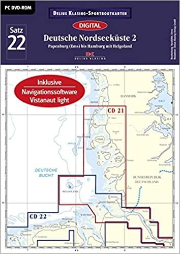 Satz 22: Deutsche Nordseeküste 2 (DVD-ROM, Ausgabe 2016): Papenburg (Ems) bis Hamburg mit Helgoland indir