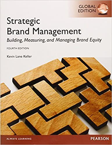 Strategic Brand Managment: Building, Measuring, and Managing Brand Equity