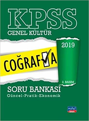 2019 KPSS Soru Bankası Genel Kültür Coğrafya indir