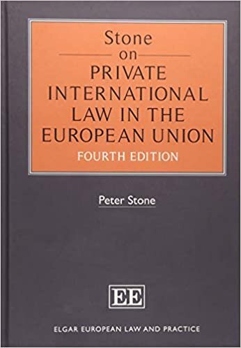 Stone, P: Stone on Private International Law in the Europea (Elgar European Law and Practice) indir